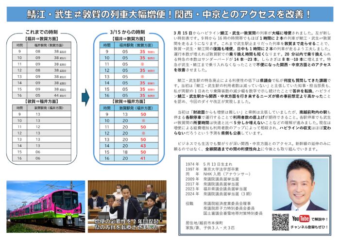 斉木武志ニュース 2025.3月発行