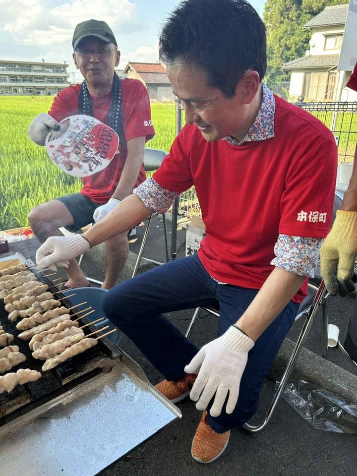本保陣屋祭りに参加