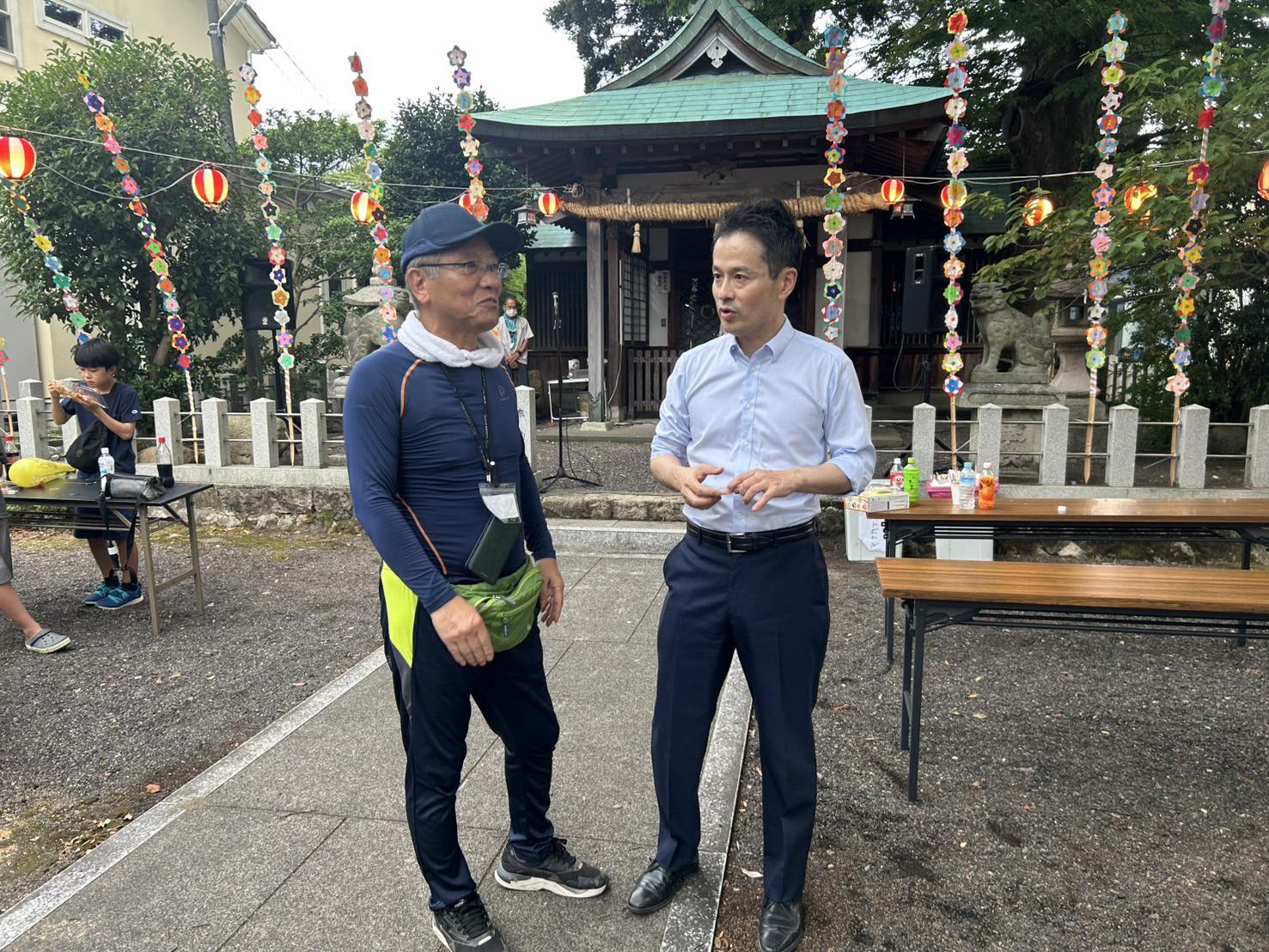 代表選を終え、地元巡りへ