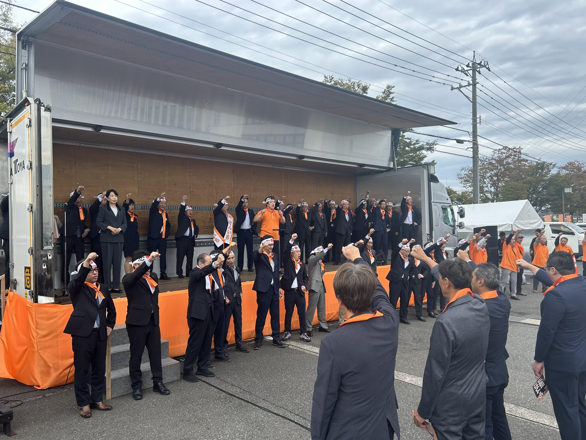 神山地区敬老会や丹南地区のお祭りへ