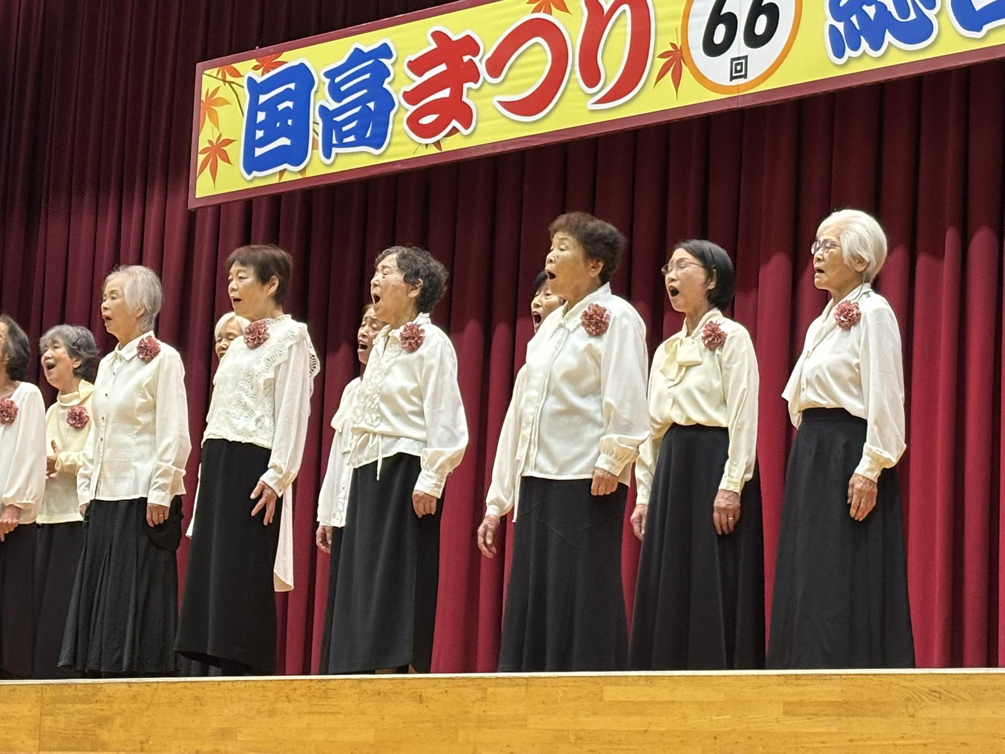 各地で文化祭、首相に要望をしていきます！